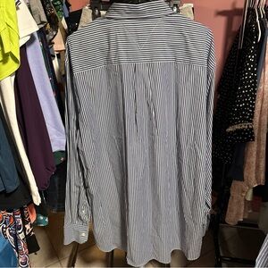 Tommy Hilfiger Blue and White Striped Skirt